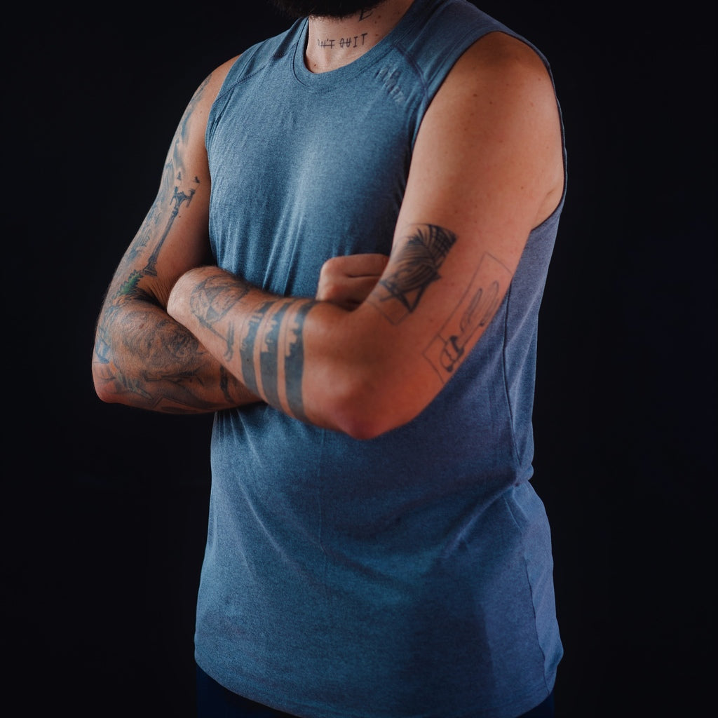 Athleta Soft 23 Amini 縐紗男款 Mescla 背心