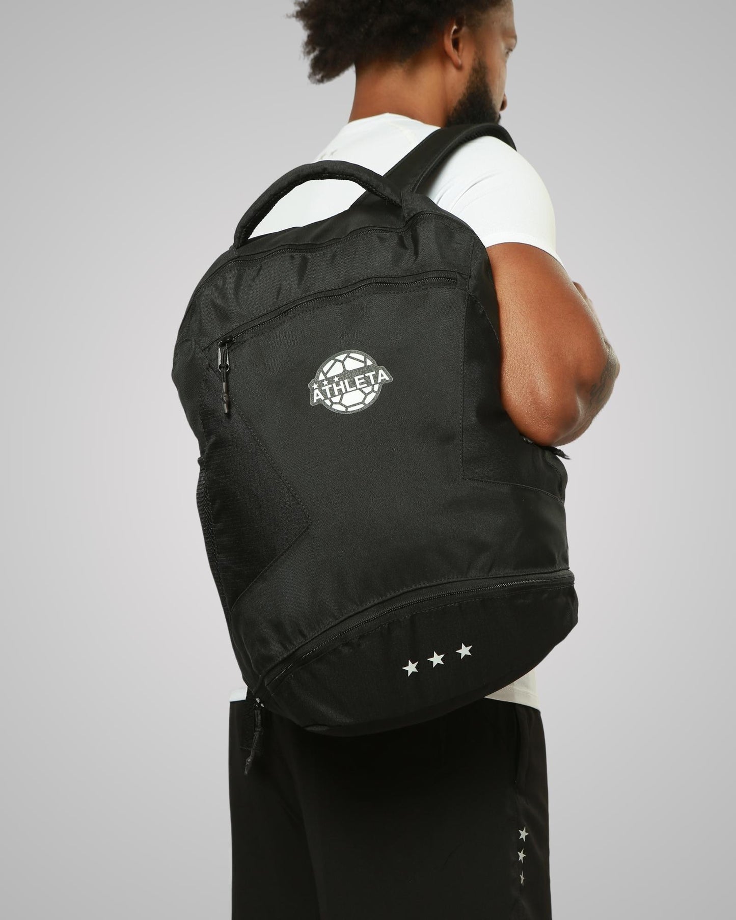 Athleta Track 黑色男女通用背包