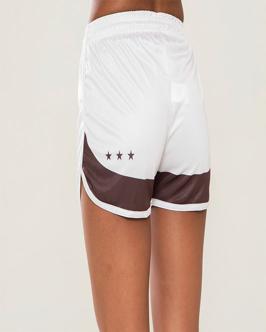 Calção Feminino Athleta SS25 Comfort 2.0 - Off White