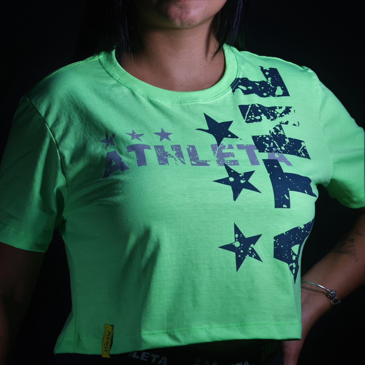 Cropped Feminina Verde Pistache