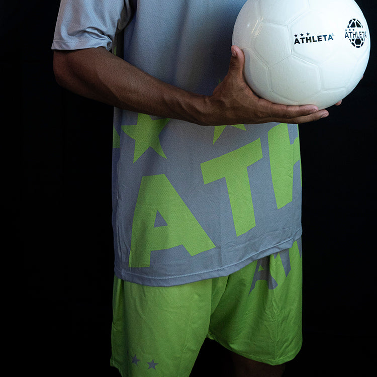 Calção Three Stars - Cinza/Verde