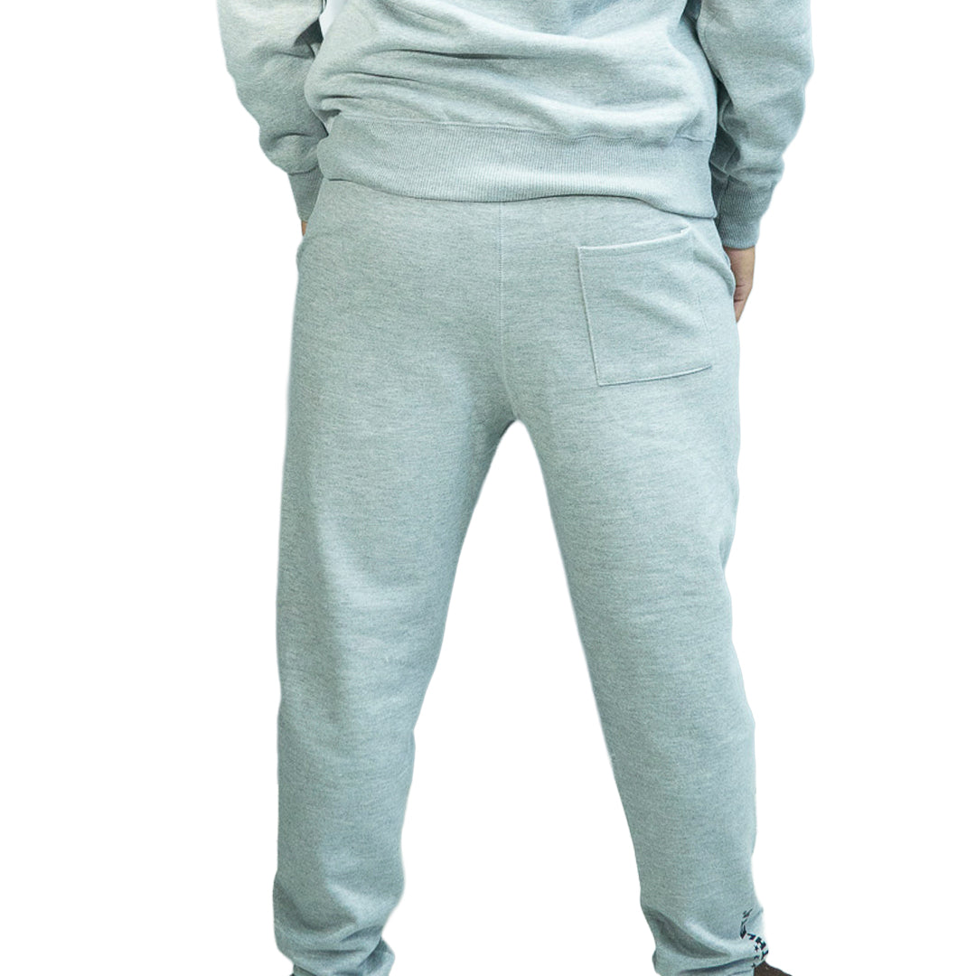 Calça Moletom Unissex Athleta Casual Wear Line - Cinza mescla