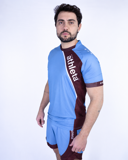 Camiseta Masculina Linha Free 26 - Blue Brown