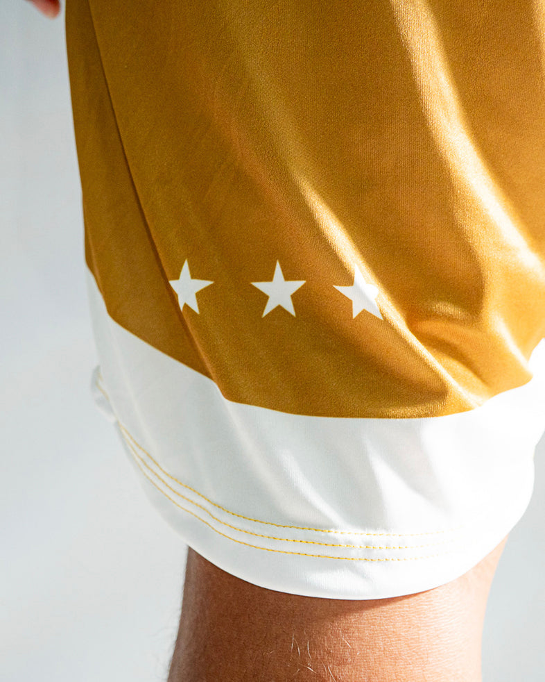 Calção Masculino Athleta SS25 Confort - White Gold