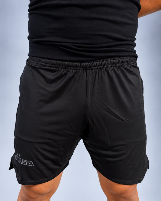 Calção Masculino Athleta SS27 Futevôlei - Black