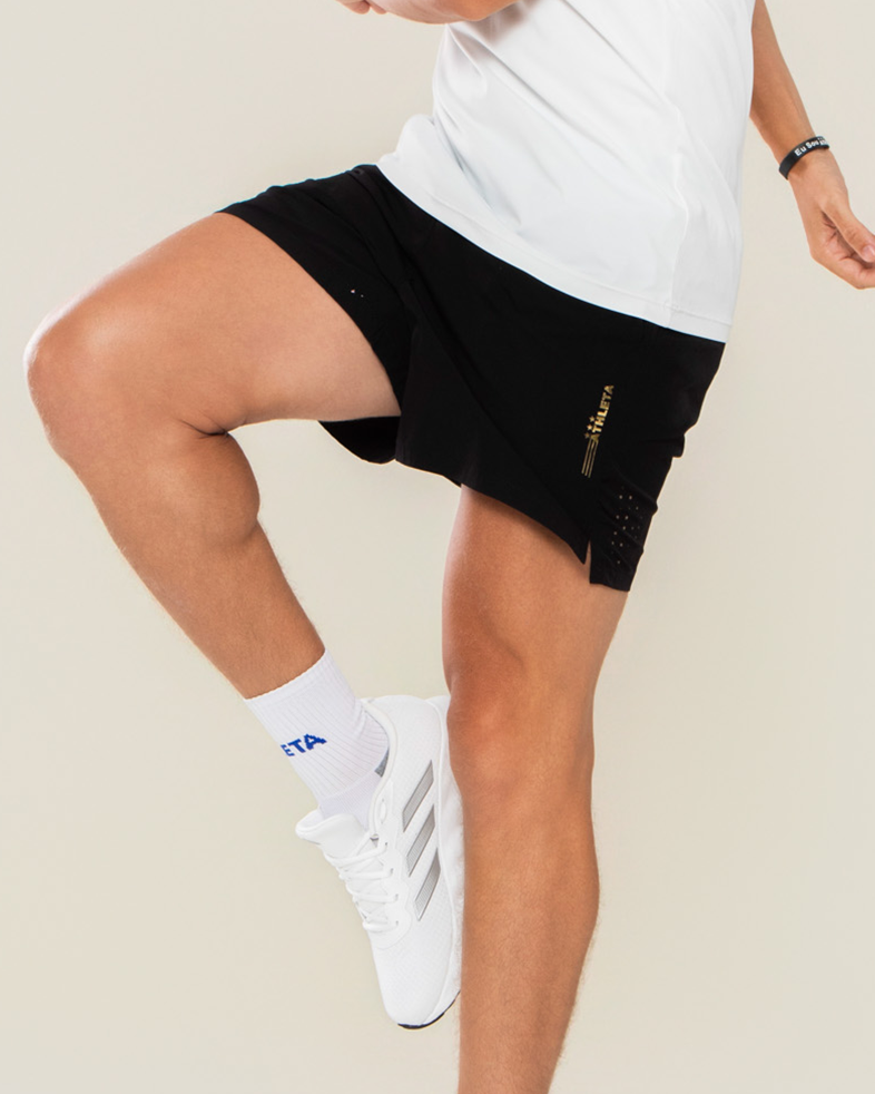 Bermuda Light Masculina Athleta Soft 26 - Preto