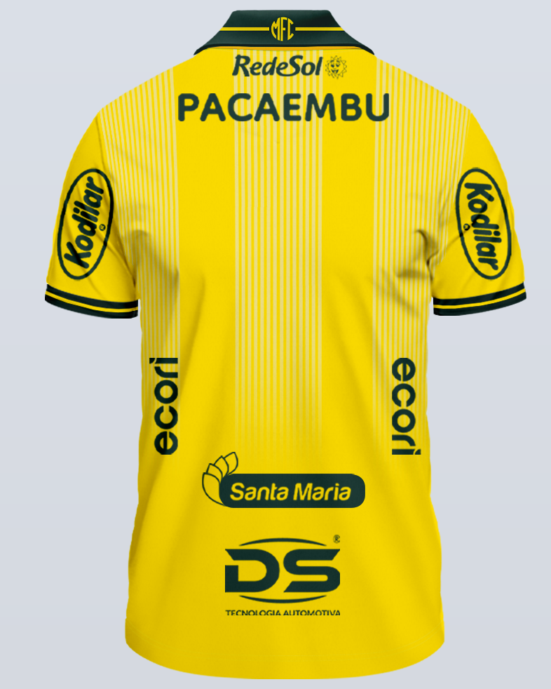Camiseta Oficial Mirassol 2026 Amarela