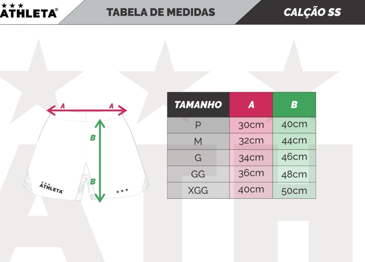 Calção Athleta SS24 Futevôlei - Azul