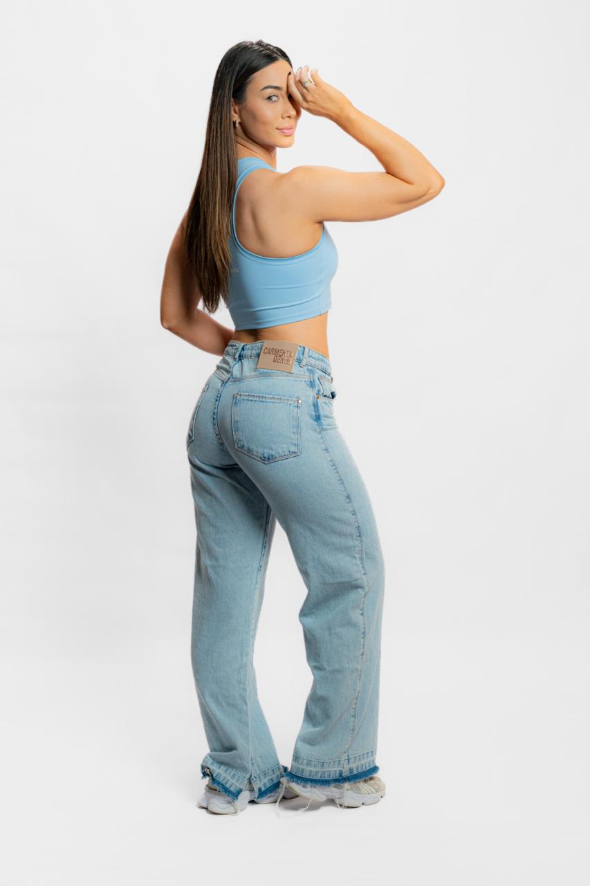 Blusinha Basic Feminina Athleta Azul