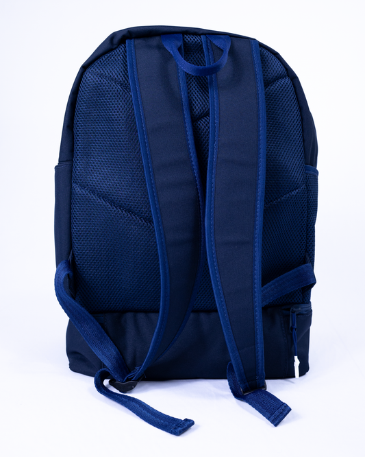 Mochila Fut Athleta - Preto com Azul