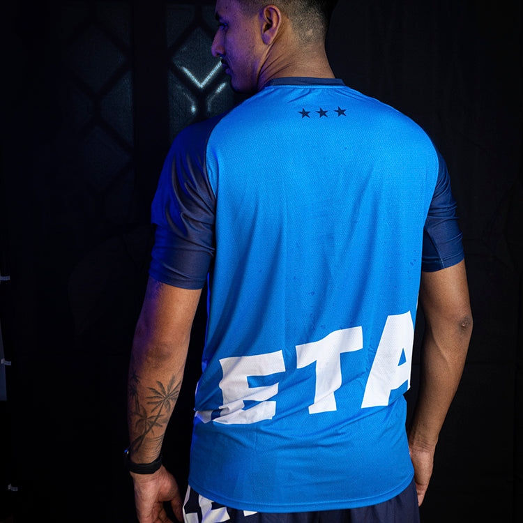 Térmica Manga Curta Three Stars - Azul/Marinho