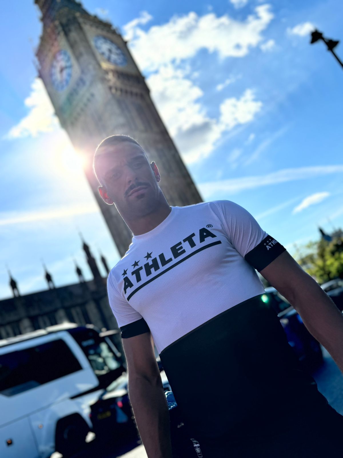 Térmica Manga Curta Athleta Base - Black/ White