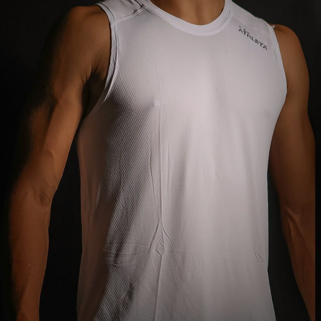 Regata Athleta Soft 22 Amini Crepe Masc Branco
