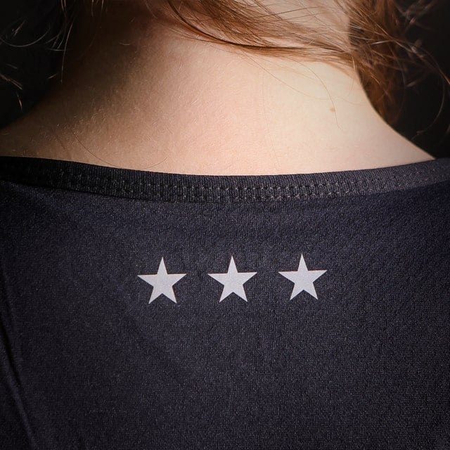 Camiseta Athleta Soft 22 Amini Crepe Fem Preto