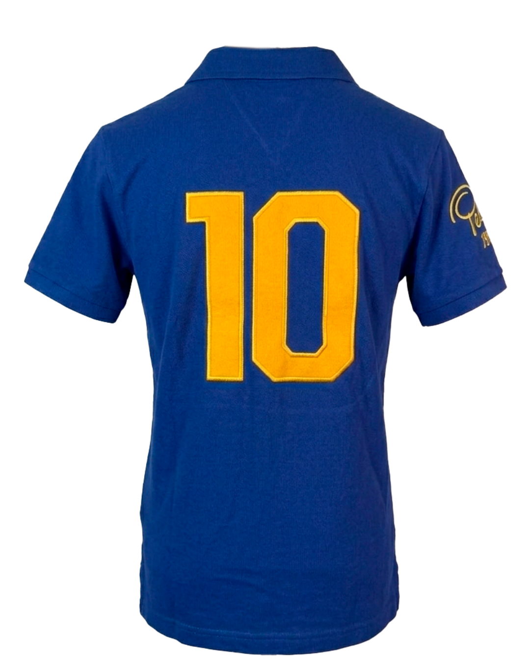 Camiseta Retro Athleta Pelé 1958 - Azul