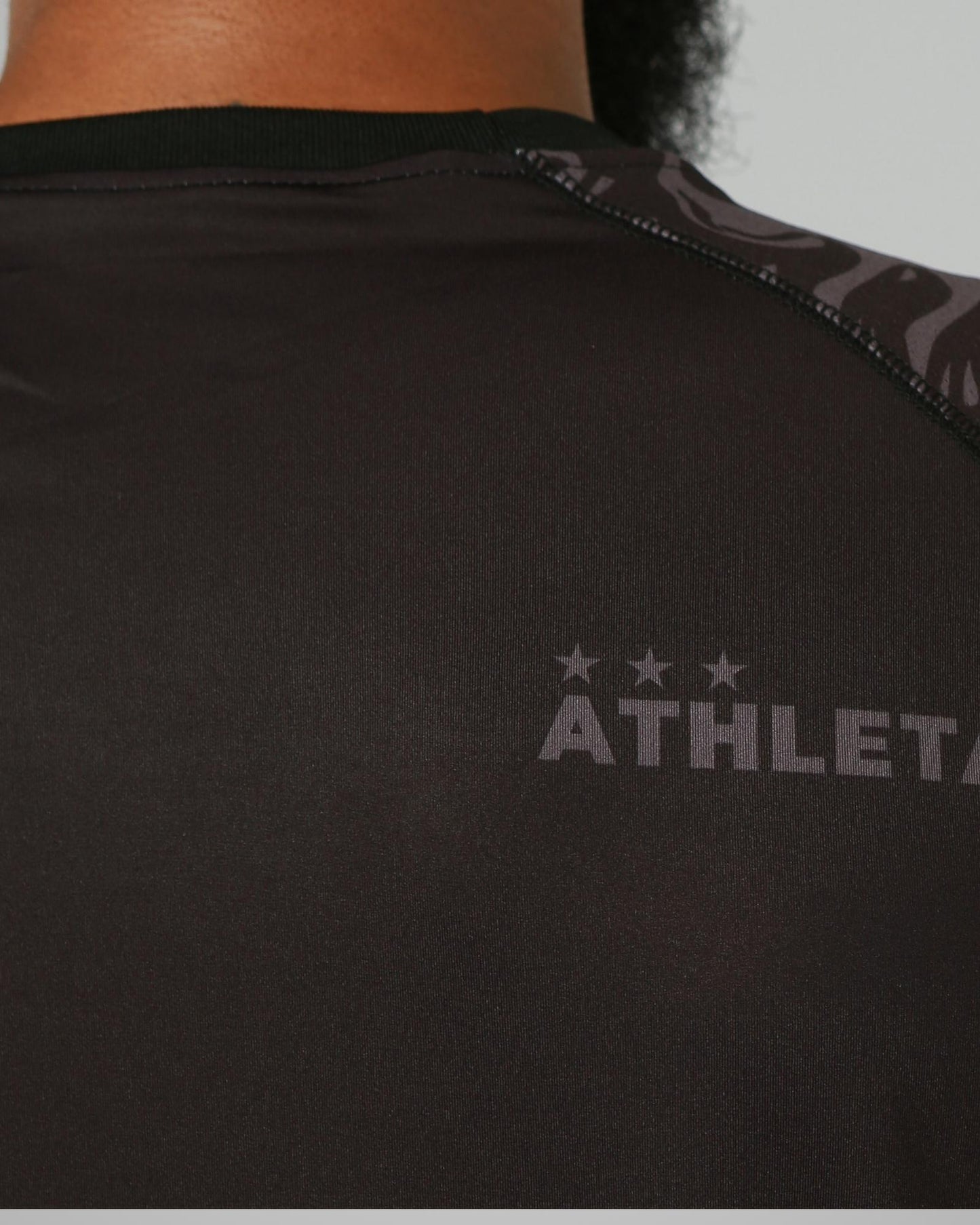 Regata Athleta SS24 Futevôlei -  Preto/Cinza