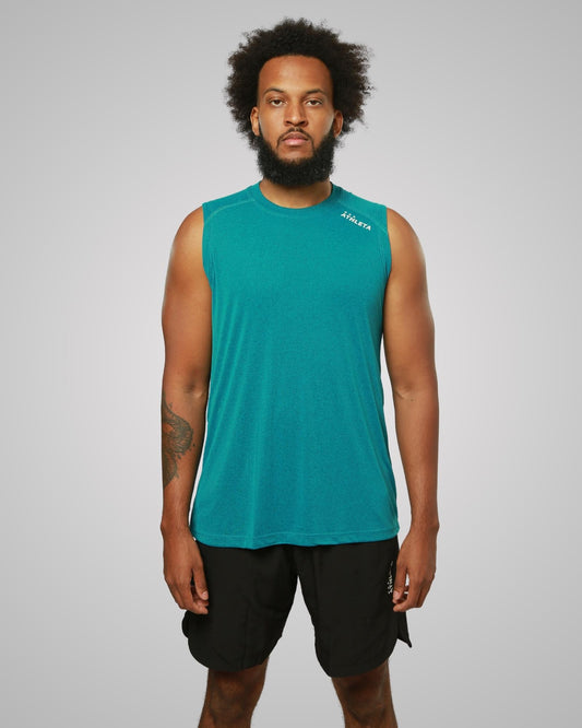 Athleta Soft 22 Amini Crepe Masc 綠色背心