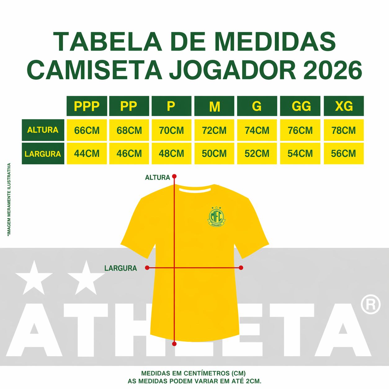 Camiseta Oficial Mirassol 2026 Branca