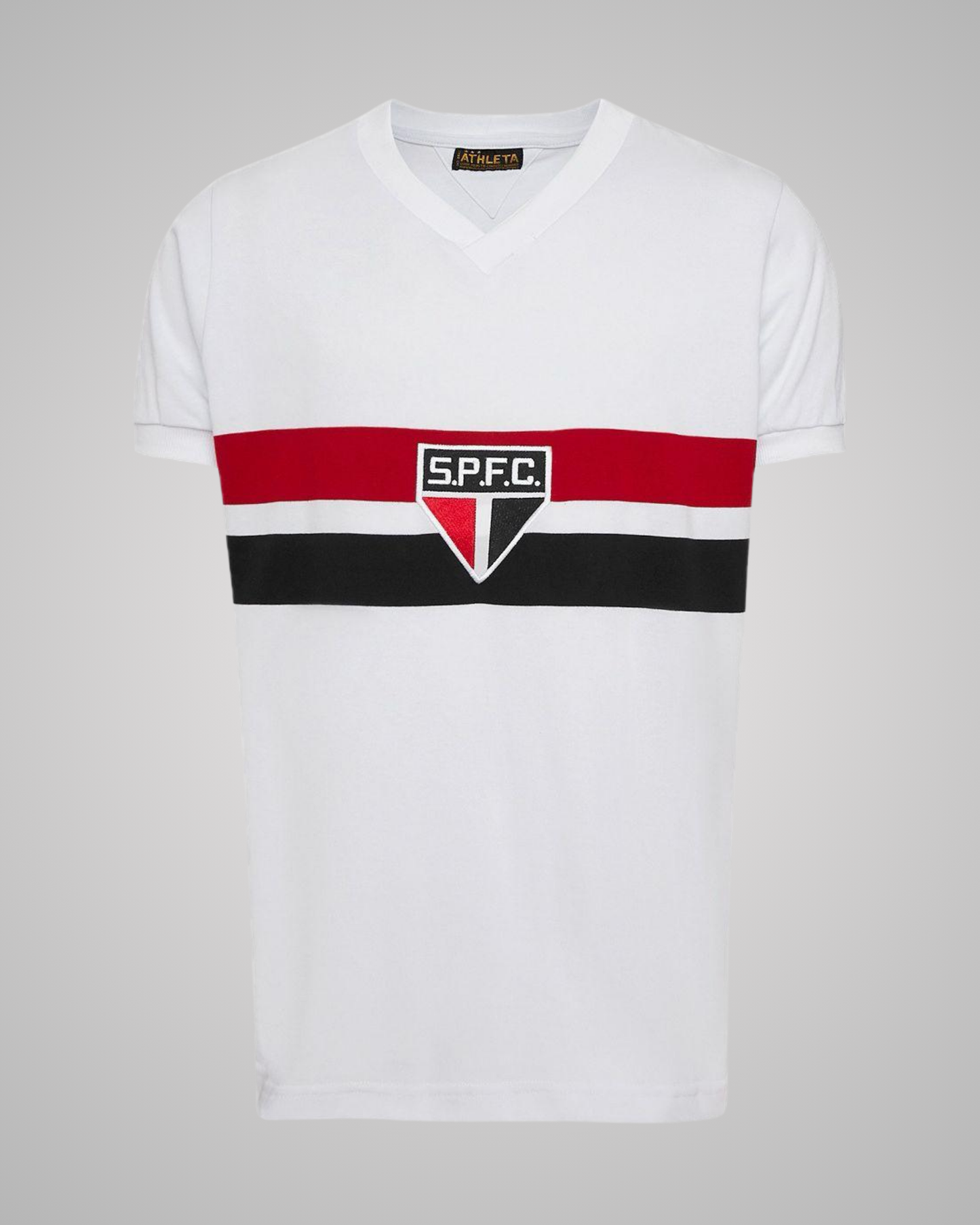 Camisa Athleta Retrô São Paulo Branca