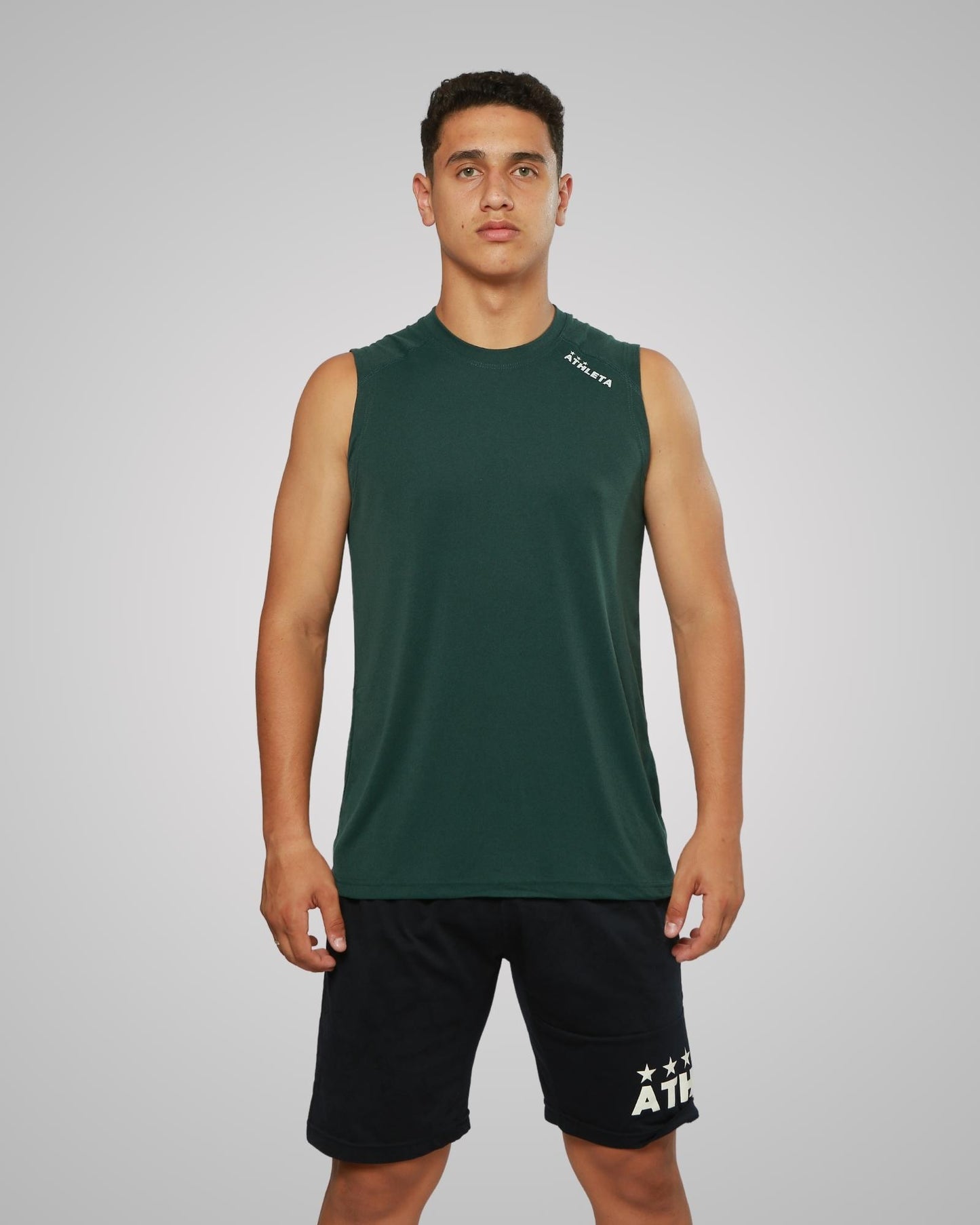 Regata Athleta Soft 23 Amini Crepe Masc Verde Escuro