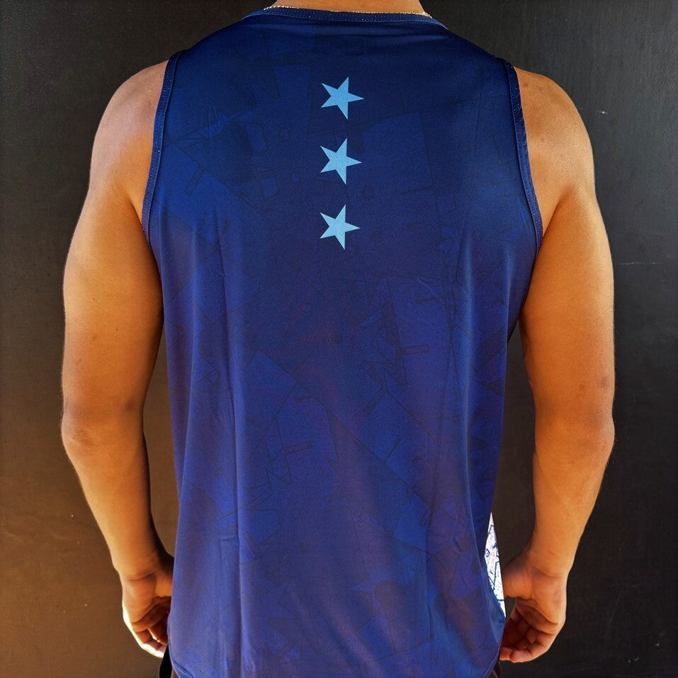 Regata Linha Athleta Free 23 - Marinho com Cinza