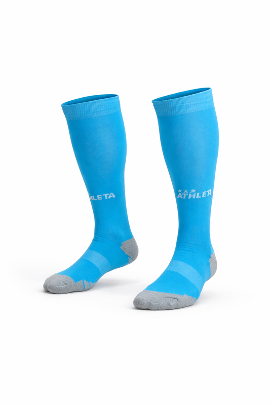 Meião Athleta Azul Celeste