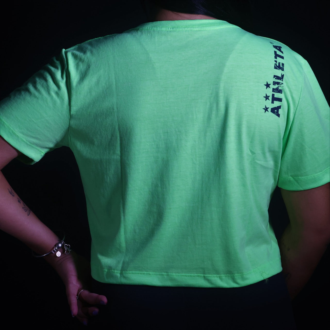 Cropped Feminina Verde Pistache