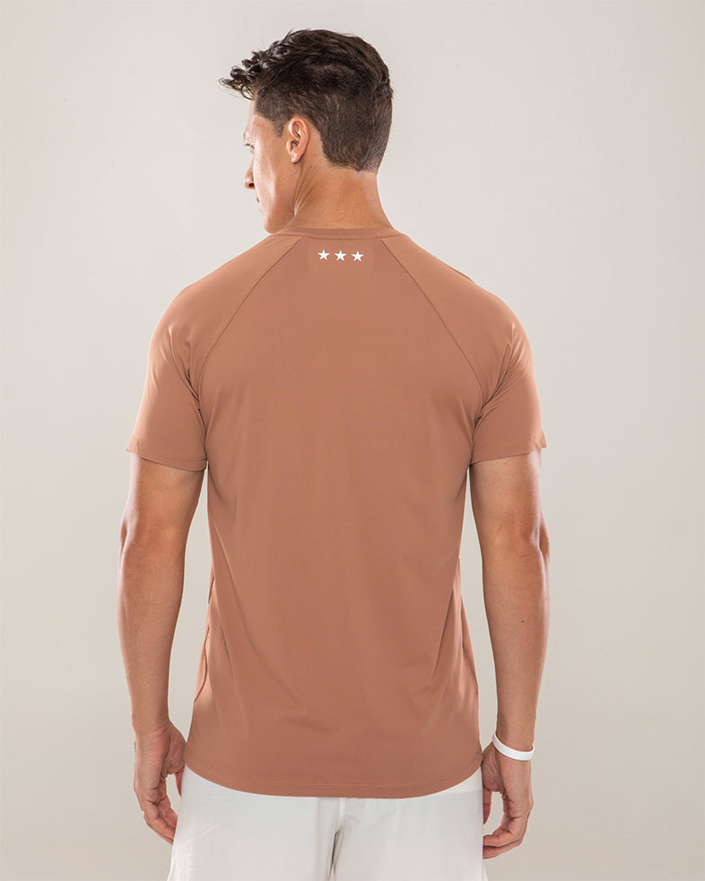 Camiseta Masculina Athleta Soft 26 - Marrom