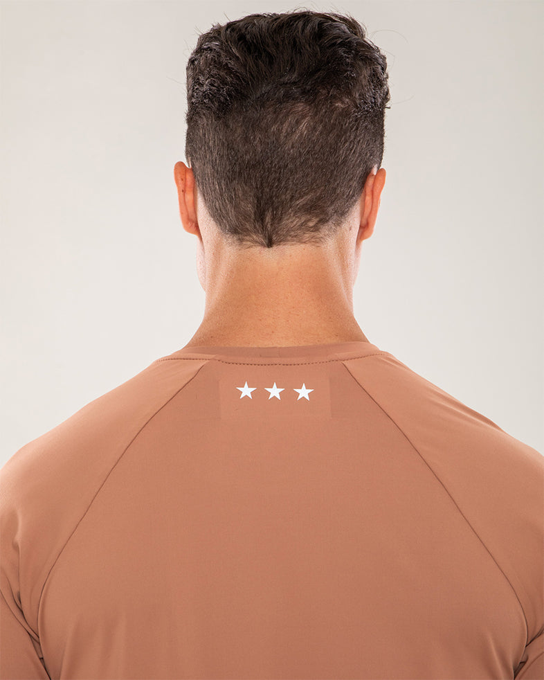 Camiseta Masculina Athleta Soft 26 - Marrom