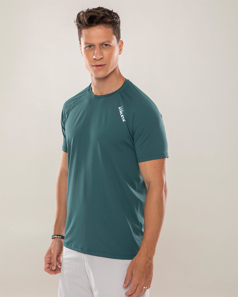 Camiseta Masculina Athleta Soft 26 - Verde