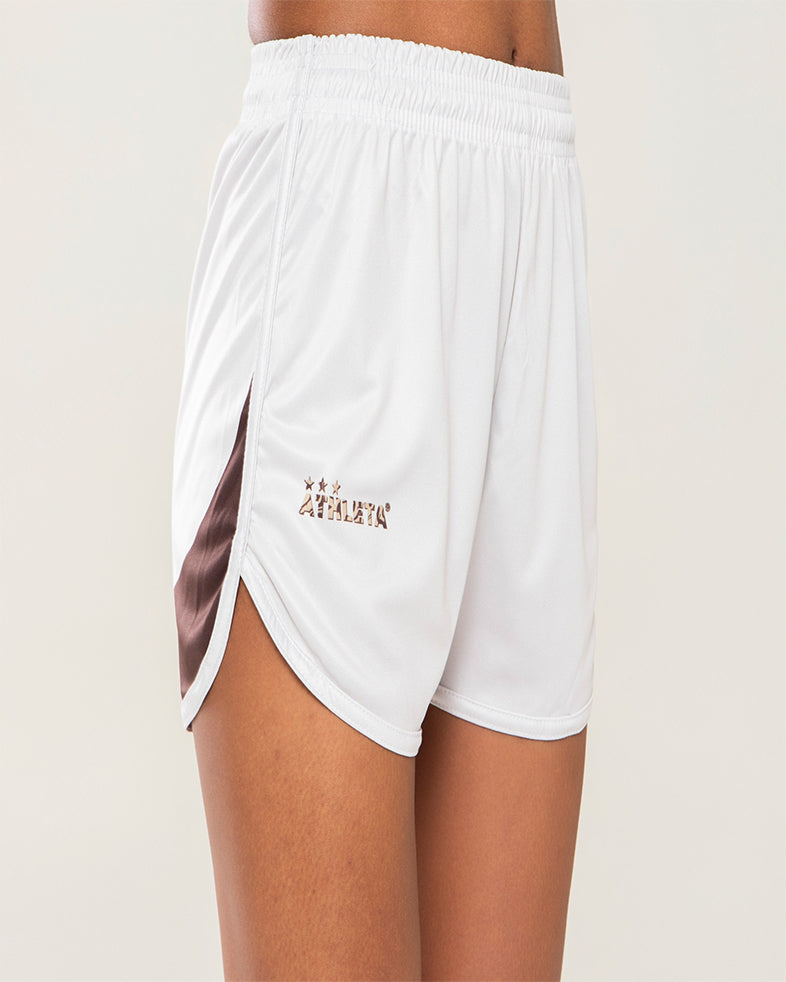 Calção Feminino  Athleta SS25 Comfort 2.0 - Off White