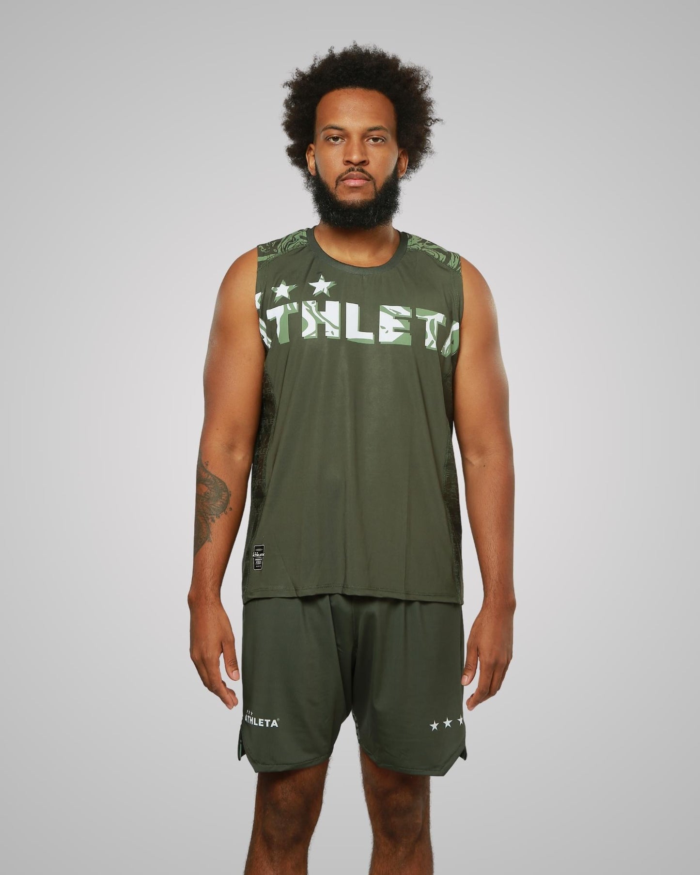 Regata Athleta SS24 Futevôlei -  Verde Militar