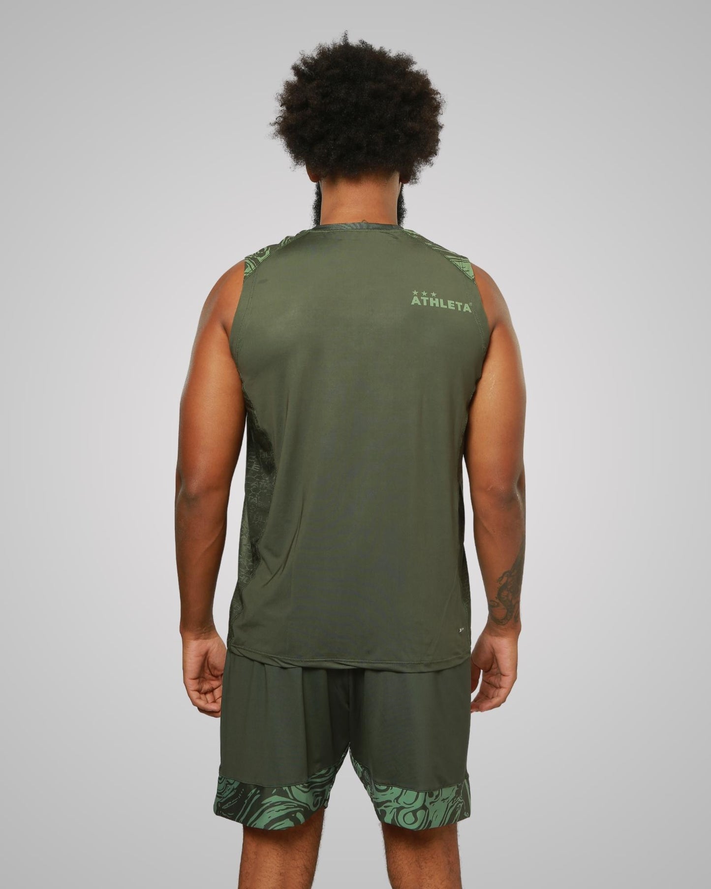 Regata Athleta SS24 Futevôlei -  Verde Militar