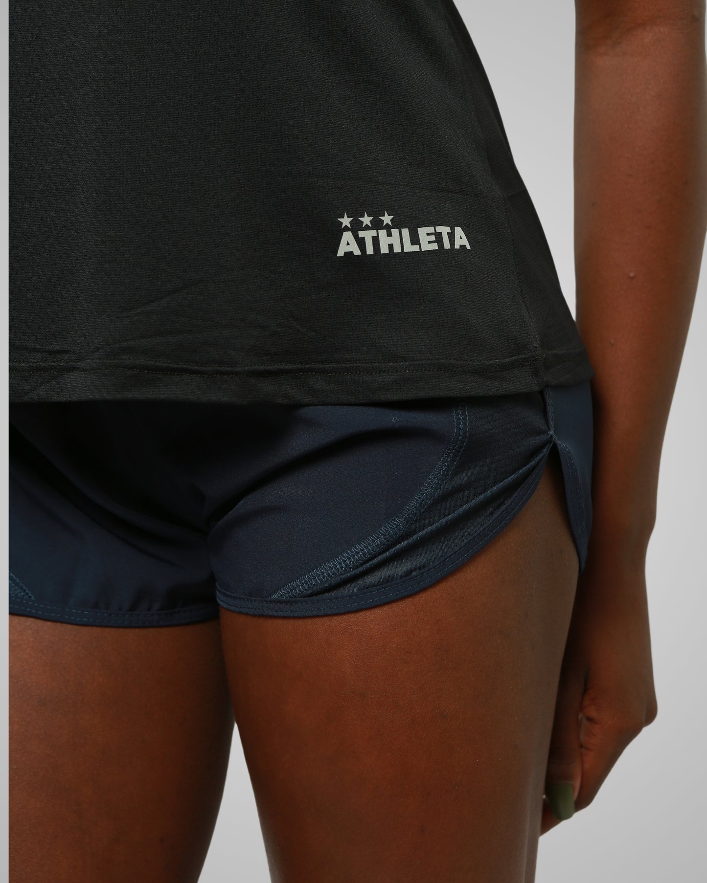 Regata Athleta Soft 22 Amini Crepe Fem Preto