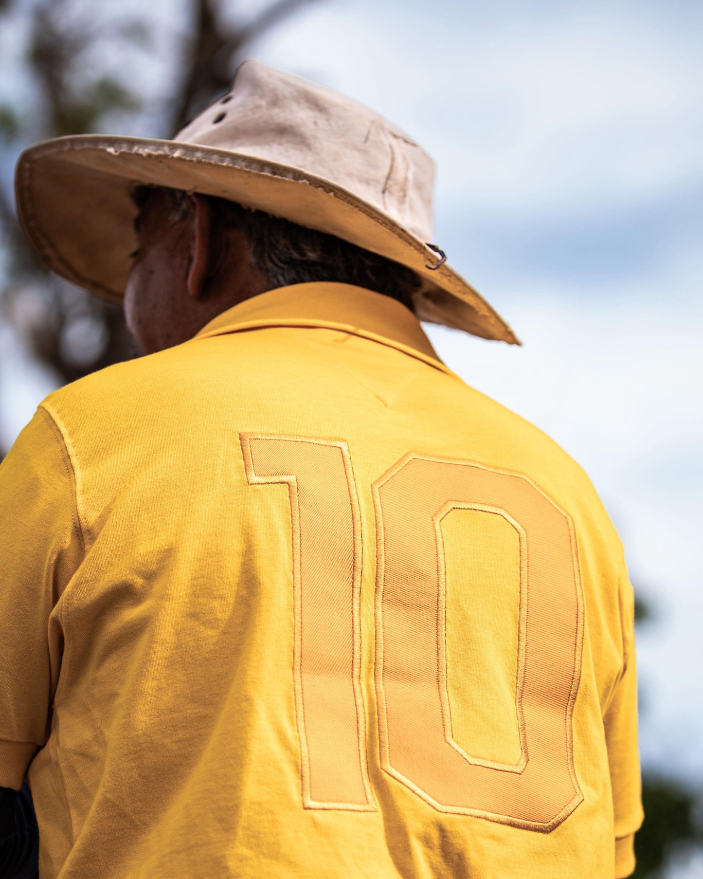 Camisa Athleta Retrô Mirassol Amarela