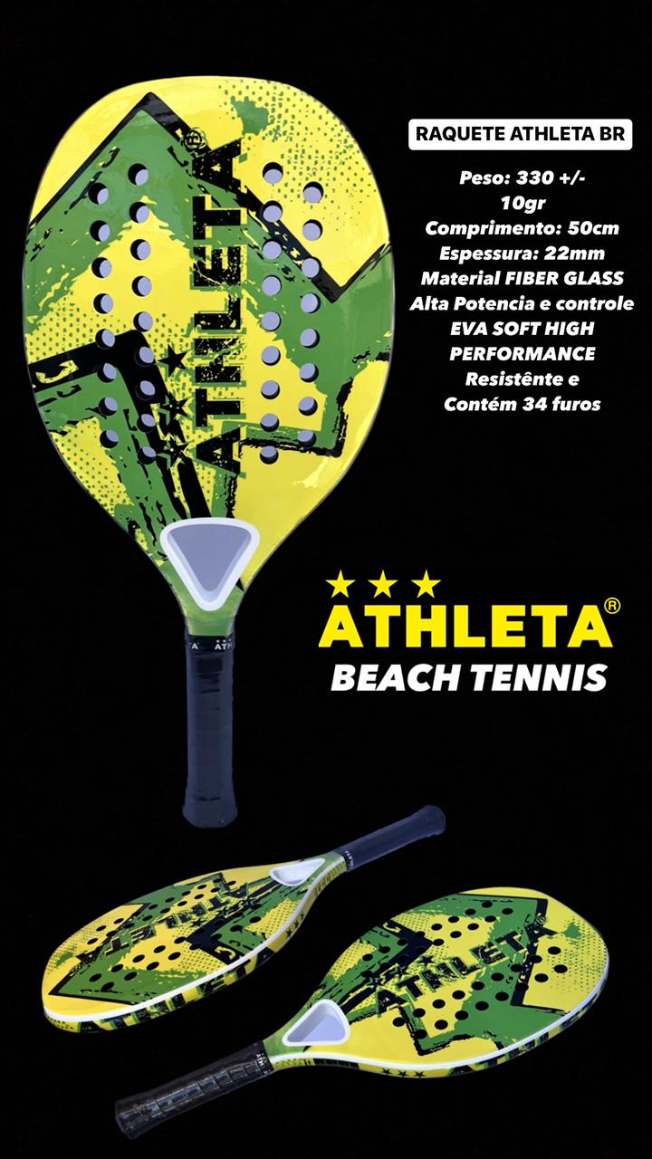 Raquete Athleta "BR" Filber Glass