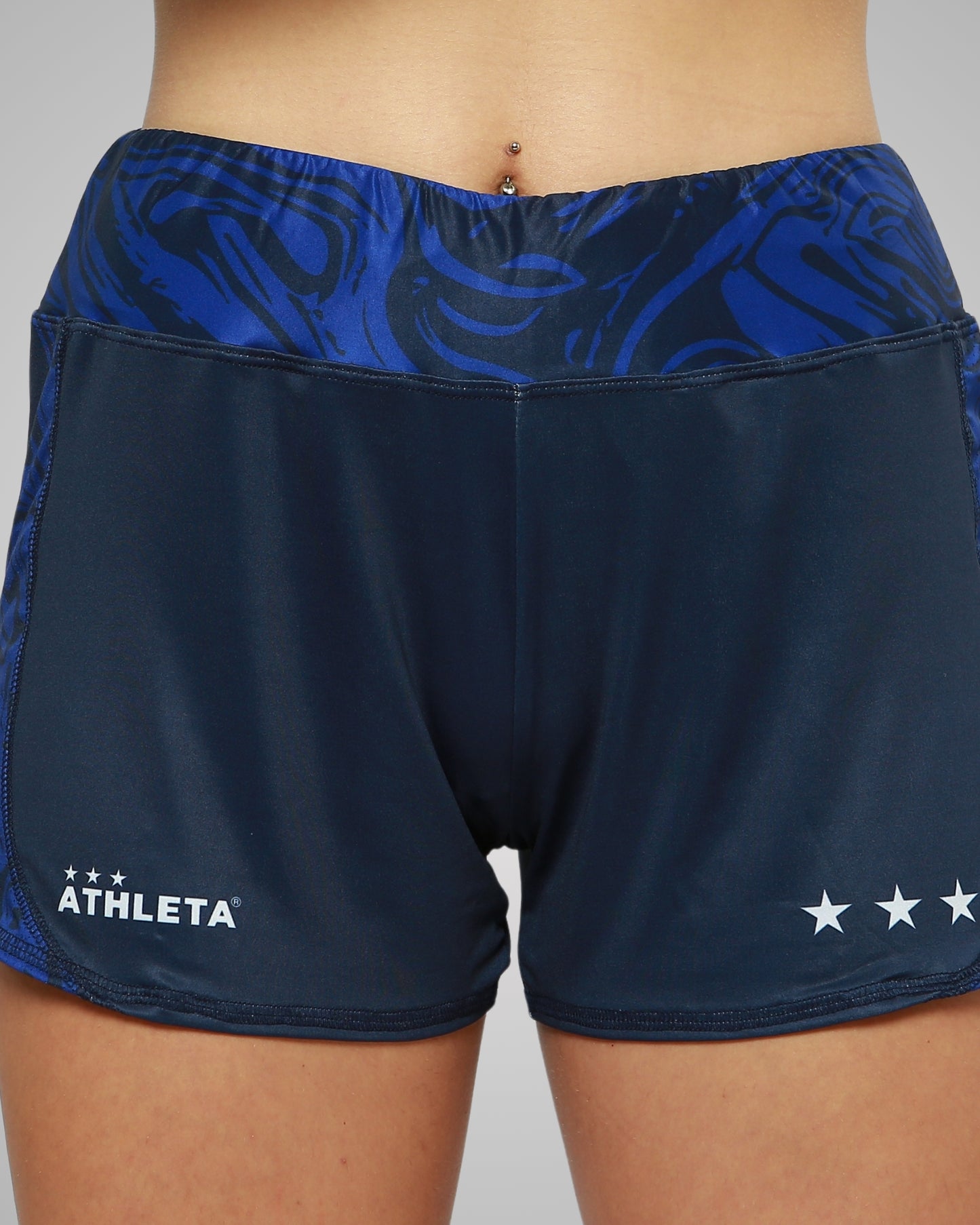 Calção Athleta SS24 Futevôlei Feminino -  Azul