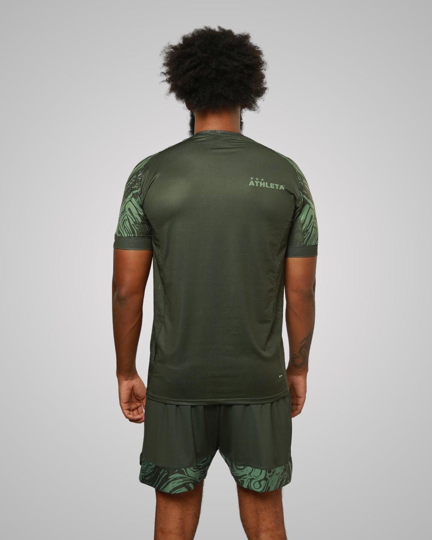 Térmica Manga Curta Athleta SS24 Futevôlei -  Verde Militar