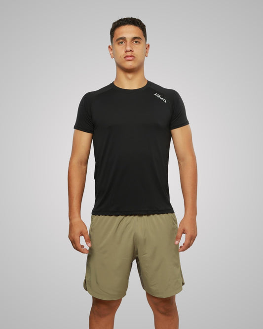 Camiseta Athleta Soft 22 Amini Crepe Masc Preto