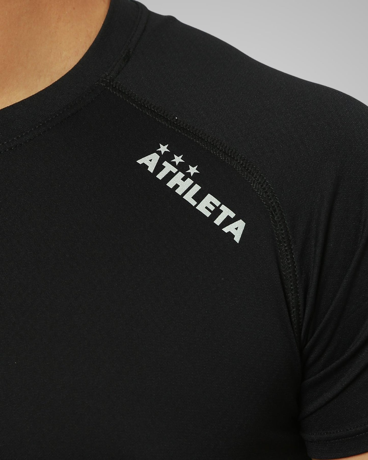 Camiseta Athleta Soft 22 Amini Crepe Masc Preto