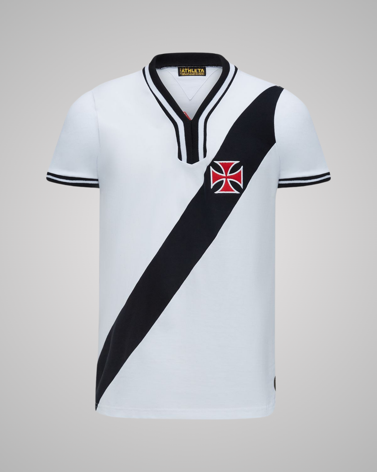 Camisa Athleta Retrô Vasco 1974 Branca