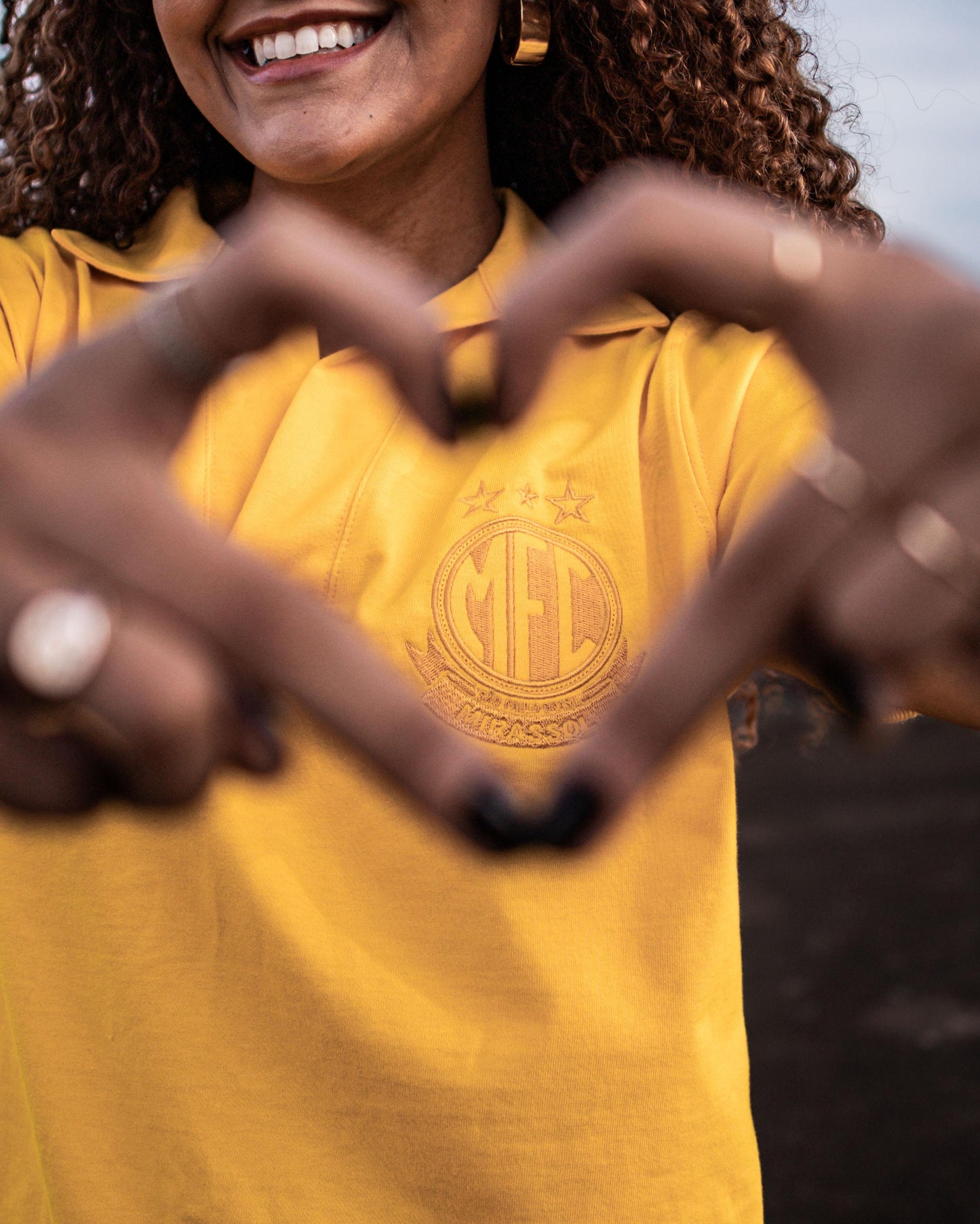 Camisa Athleta Retrô Mirassol Amarela