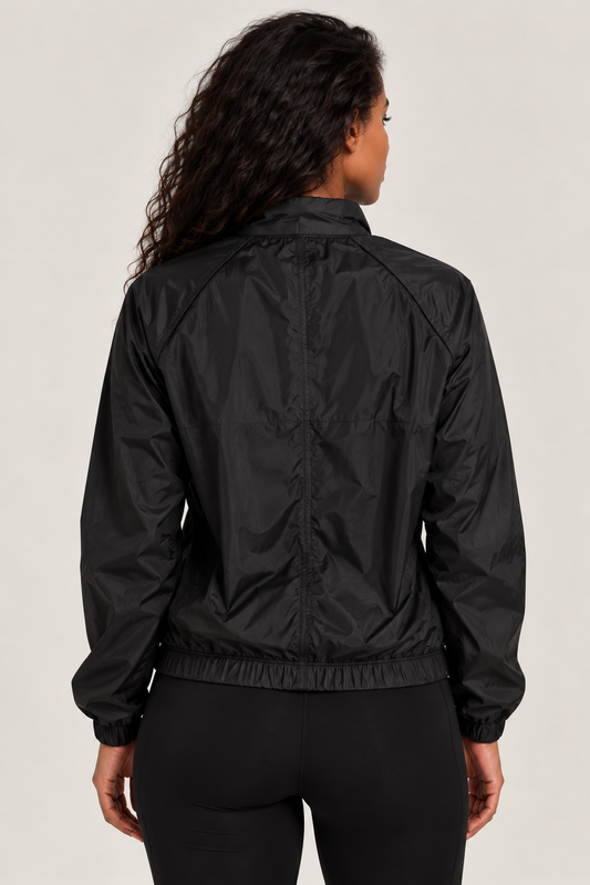 Corta Vento Feminino Athleta - Preto