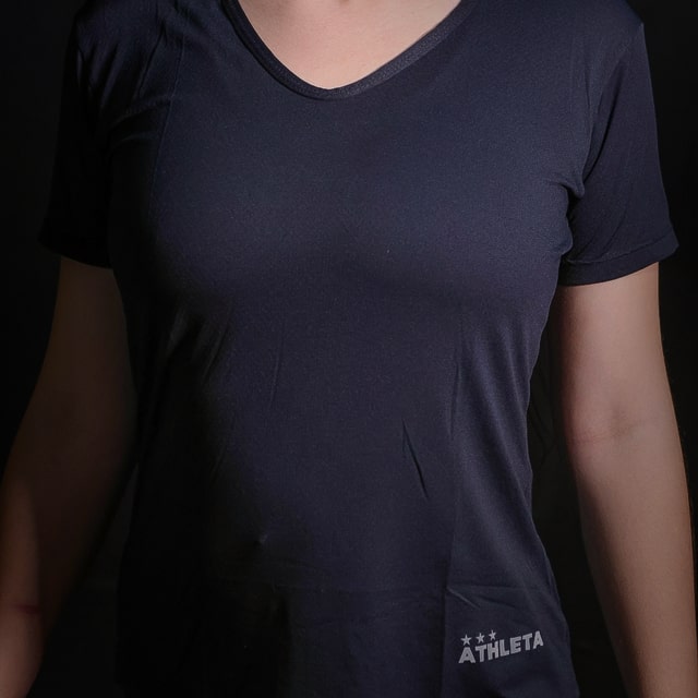 Camiseta Athleta Soft 22 Amini Crepe Fem Preto