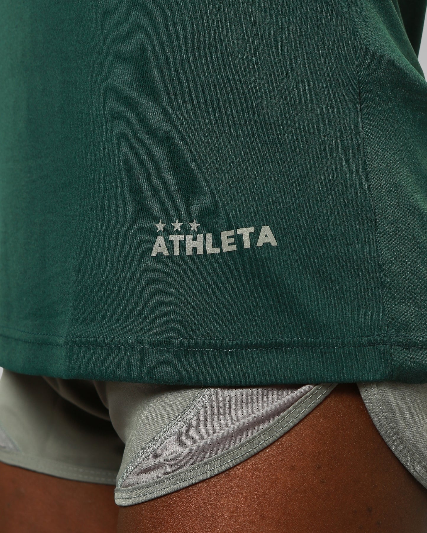 Regata Athleta Soft 23 Amini Crepe Fem Verde Escuro