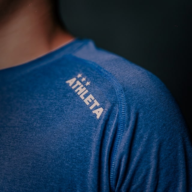 Camiseta Athleta Soft 22 Amini Track Masc Azul