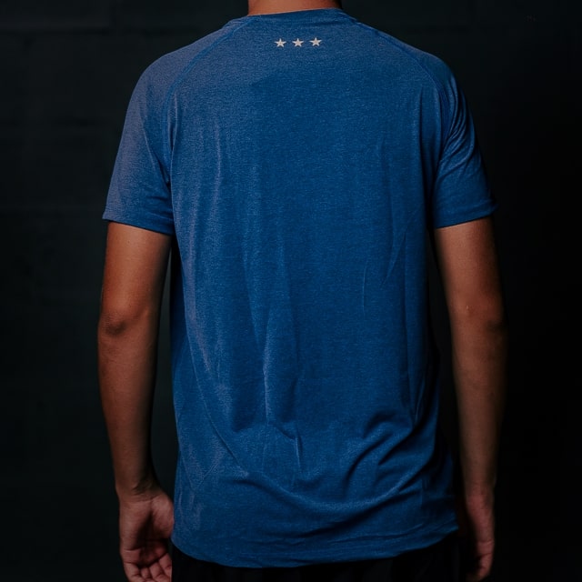 Camiseta Athleta Soft 22 Amini Track Masc Azul