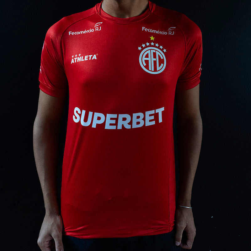 Camisa Oficial de Jogo America Vermelha