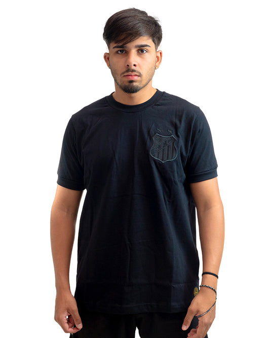 Camisa Athleta Santos All Black