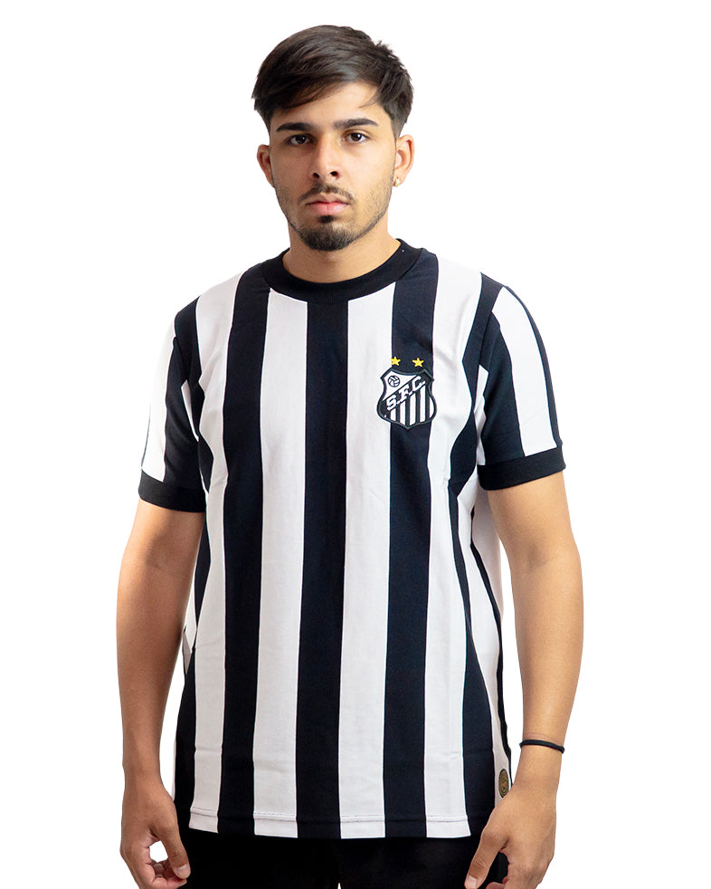 Camisa Retro Athleta Santos Listrada 1974